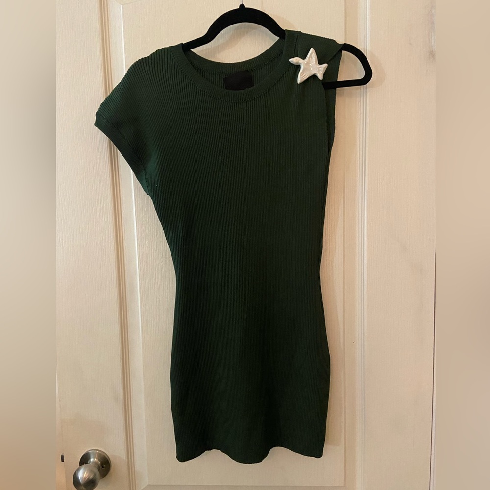 🌟 HP 🌟 Bevza Asymmetrical Green Tunic
